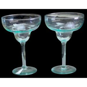 Vintage Casamigos Margarita Glass Set 2